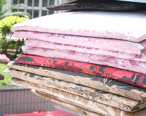 Mixed color decorative pattern