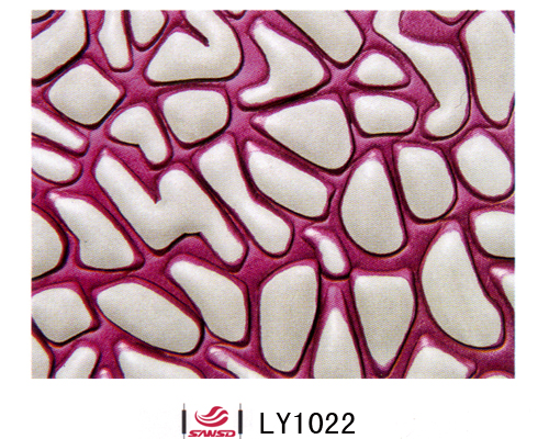 Double color cold decorative pattern