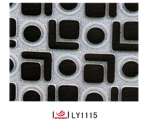 Double color cold decorative pattern