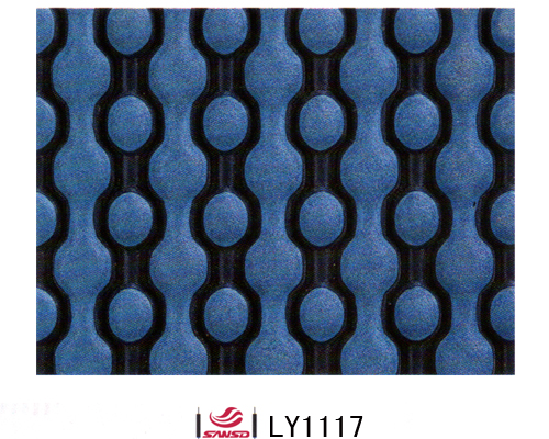 Double color cold decorative pattern