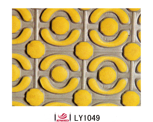 Double color cold decorative pattern