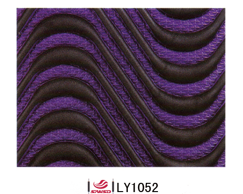 Double color cold decorative pattern
