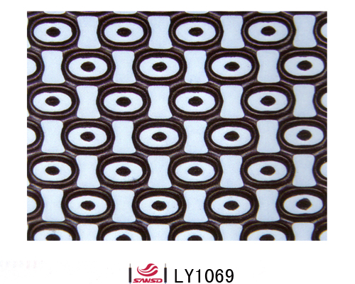 Double color cold decorative pattern