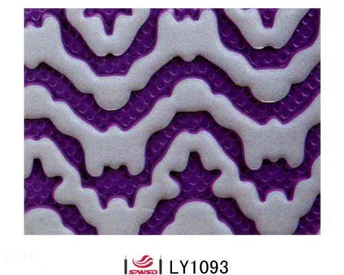 Double color cold decorative pattern