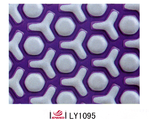 Double color cold decorative pattern