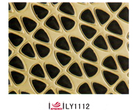 Double color cold decorative pattern