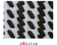 Double color cold decorative pattern