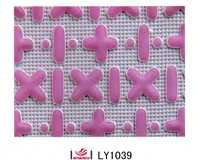 Double color cold decorative pattern
