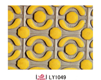Double color cold decorative pattern