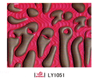 Double color cold decorative pattern