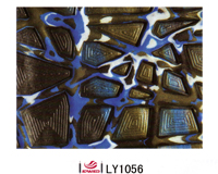 Double color cold decorative pattern
