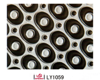 Double color cold decorative pattern